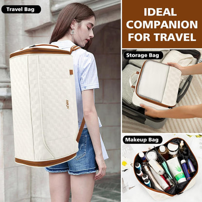 Convertible Garment Bag for Travel, 4-In-1 Backpack for Women Men, 3Pcs 50L